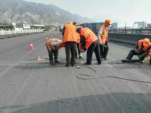 钟山道路桥梁病害治理